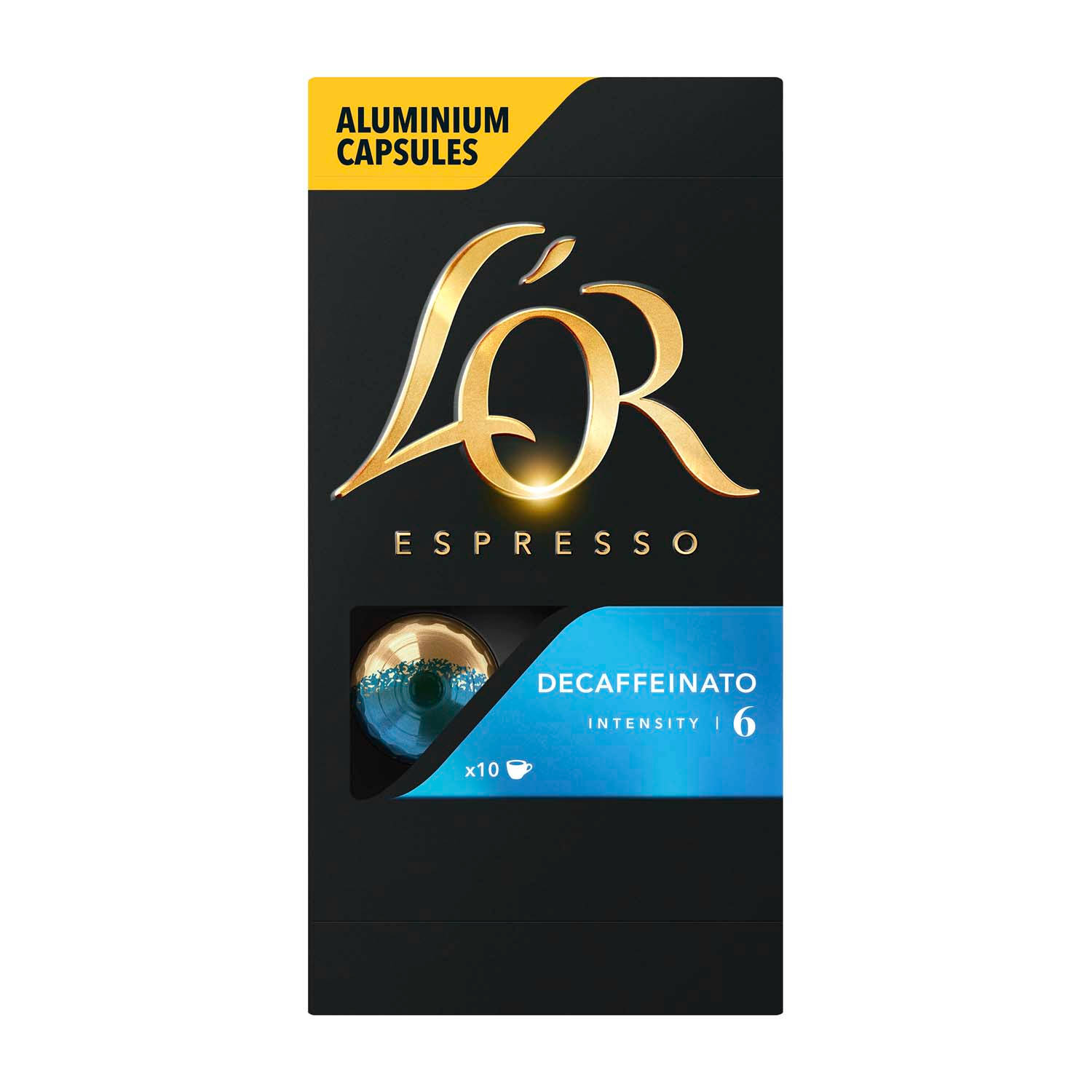 L'or Espresso Decaffeinato Koffiecups 10 Stuks