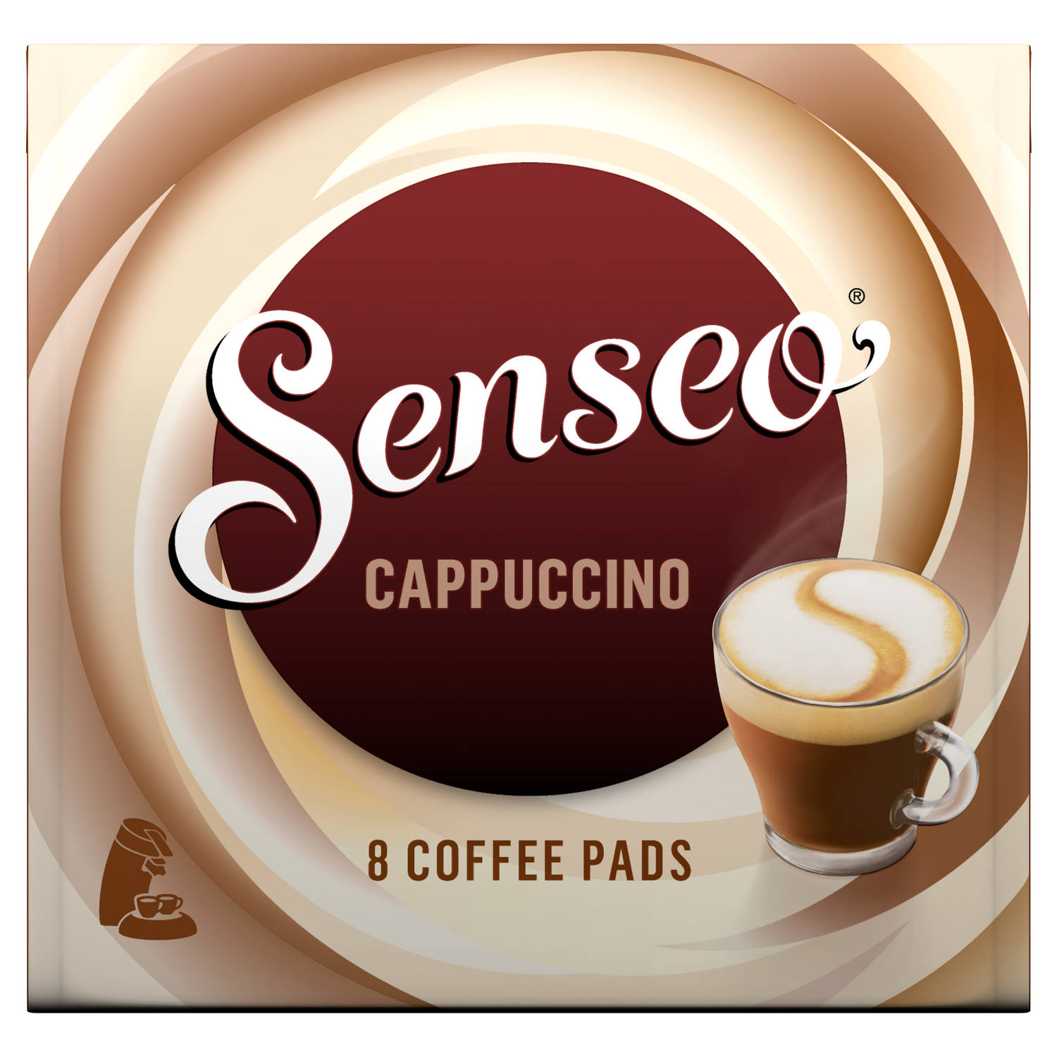 Glad Missend 鍔 SENSEO Cappuccino koffiepads 8 stuks | Blokker