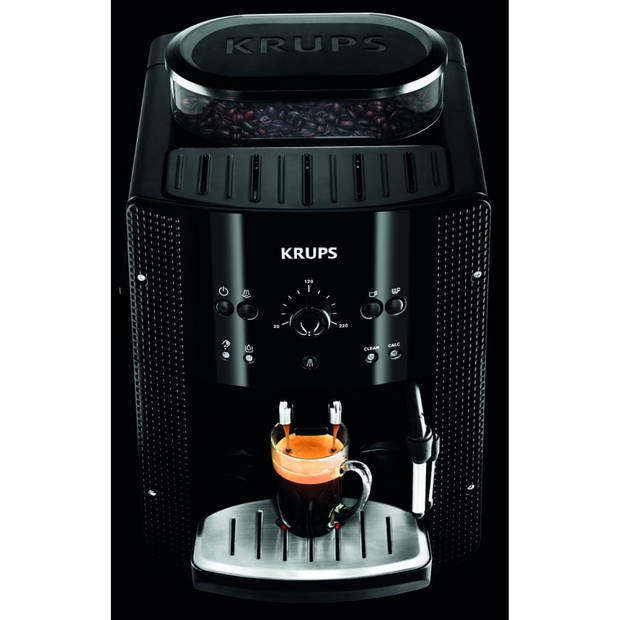 Krups volautomatische espressomachine Arabica EA810B zwart 1,7L