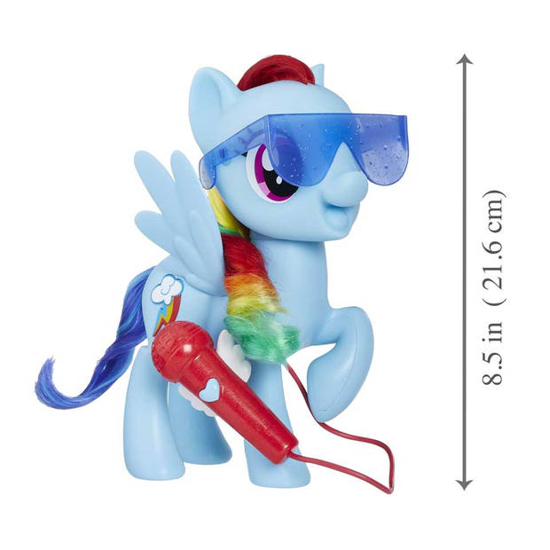 My Little Pony zingend speelfiguur Rainbow Dash