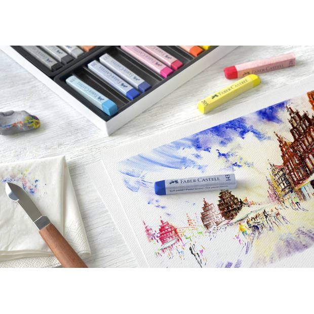 pastelkrijt Faber Castell Creative Studio Softpastel 36 delig etui