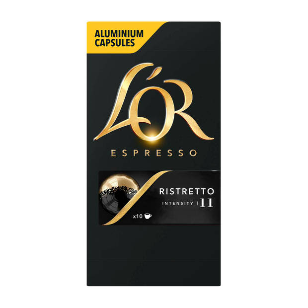 L'OR Espresso Ristretto koffiecups 10 stuks