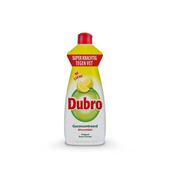 Dubro Afwasmiddel Extra Citroen - 550 ml