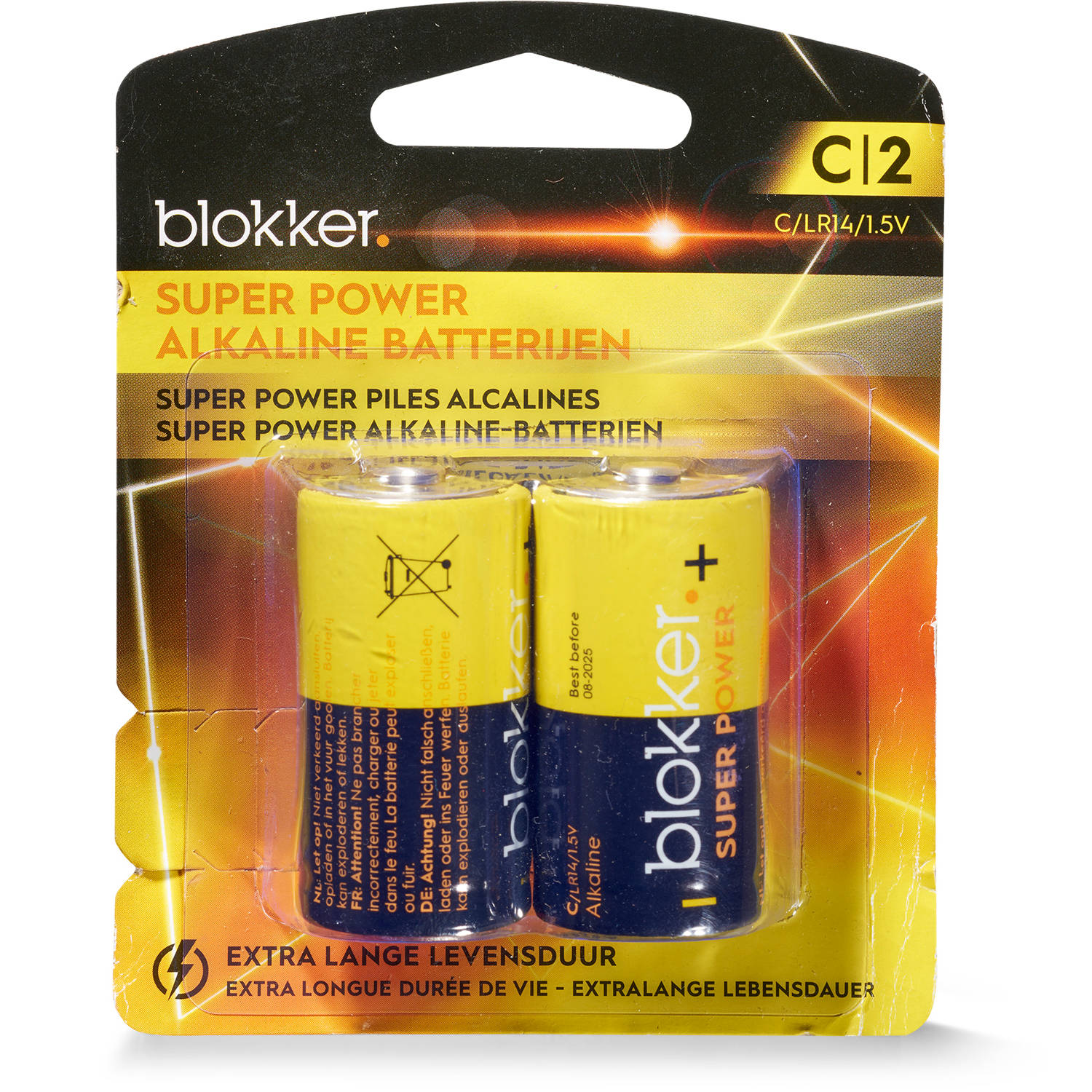 tegel ergens bij betrokken zijn Ophef Blokker Alkaline Batterijen - C - 2 stuks | Blokker