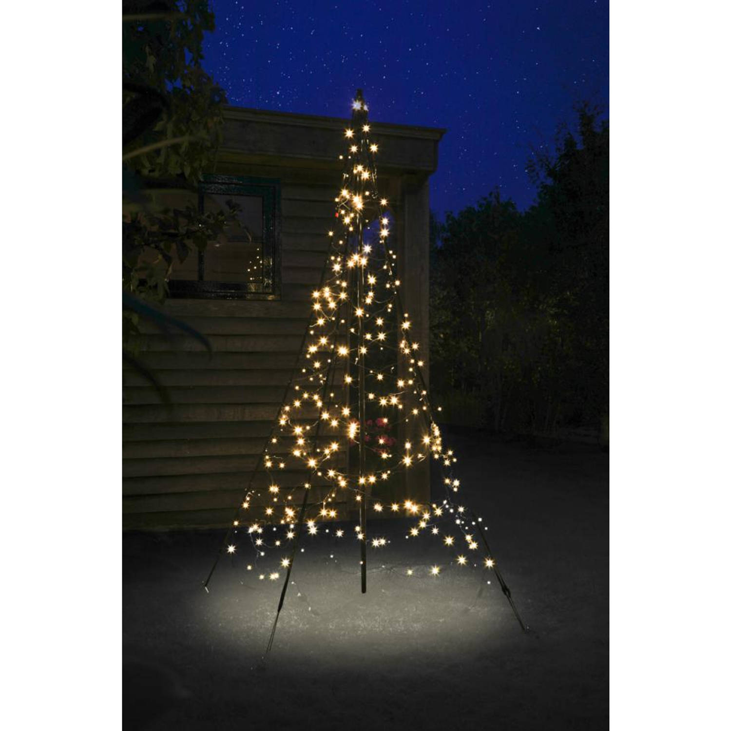 Fairybell verlichte kerstboomvorm - 200 CM