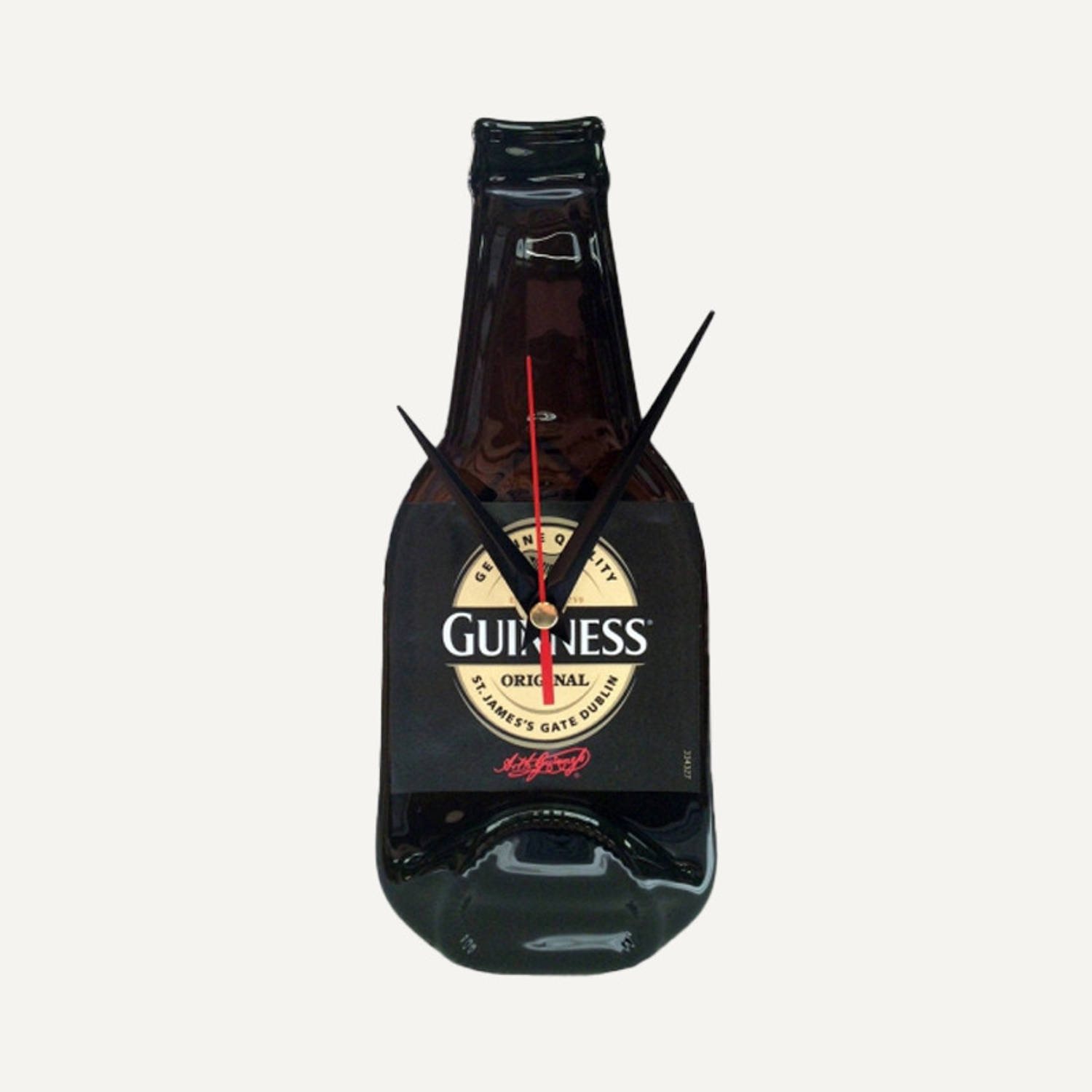 Originele Guinness bierfles klok - Wandklokken
