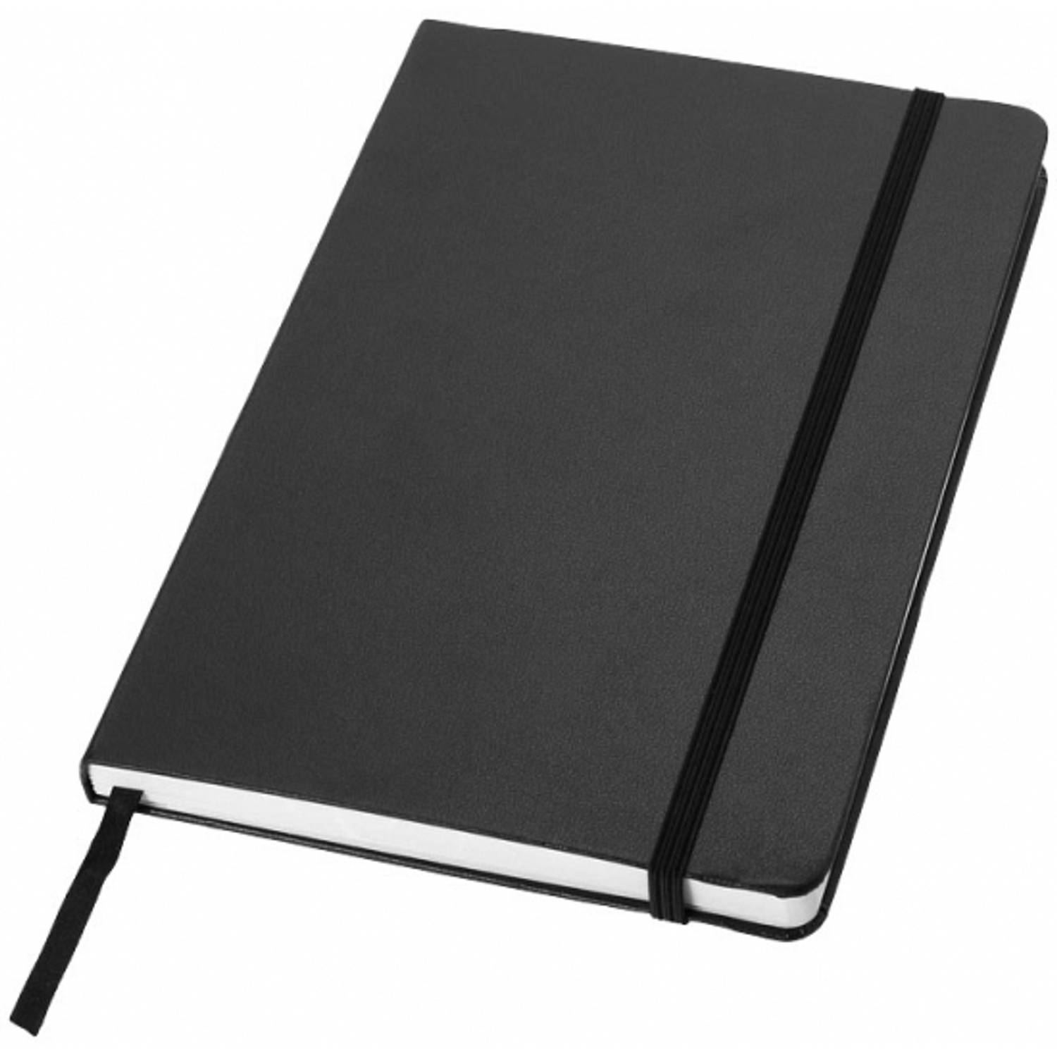 Zwart Luxe Schrift Gelinieerd A5 Formaat - Notitieboek