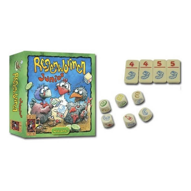 999 Games - Regenwormen Junior - Dobbelspel