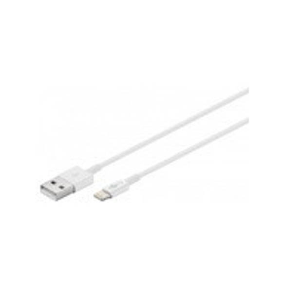 Qbits 8-pin White Charge 1 M Cable