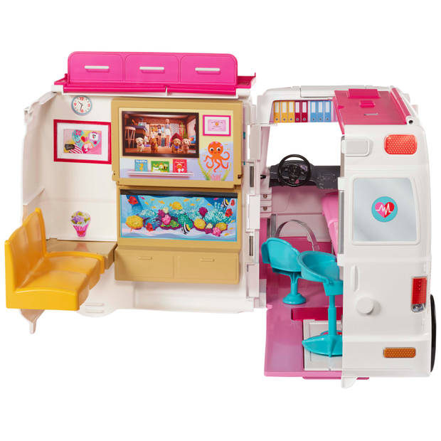 Barbie Ambulance - 46x19x26 cm - inclusief accessoires