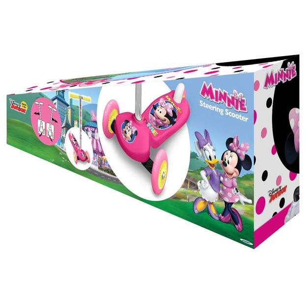 Disney Minnie Mouse 3-wiel kinderstep Kinderstep Meisjes Voetrem Roze