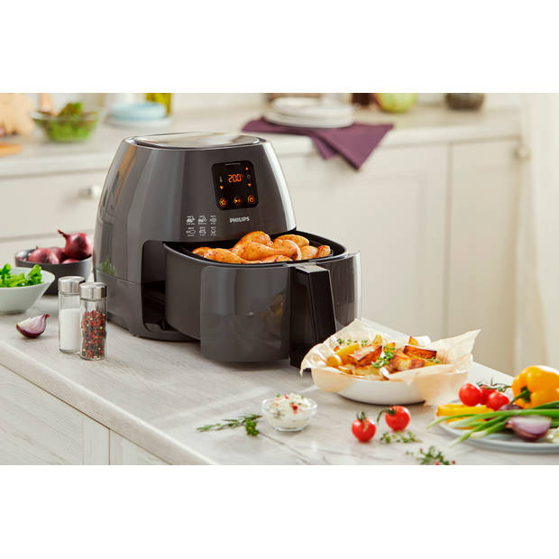 Philips Airfryer Avance Collection XL HD9241/40 - donkergrijs
