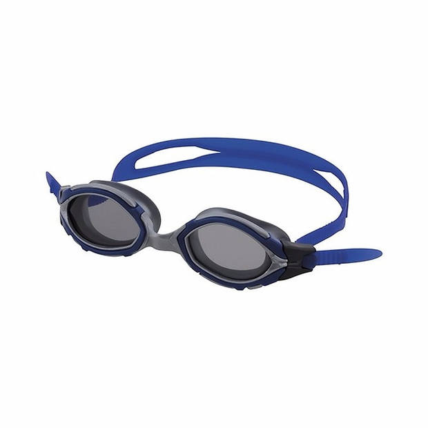 Professionele zwembril UV bescherming voor volwassenen blauw - Zwembrillen