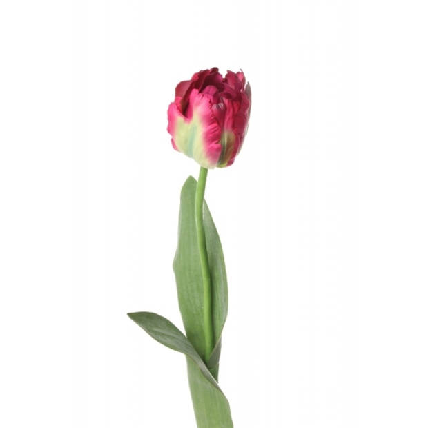 Kunstbloem tulp roze 62 cm - Kunstbloemen