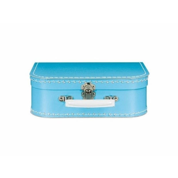 Kinderkoffertje blauw 25 cm - Kinderkoffers