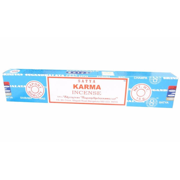 Nag Champa Wierrook geuren pakket van 6x verschillende geuren met een brander plankje - Wierookstokjes