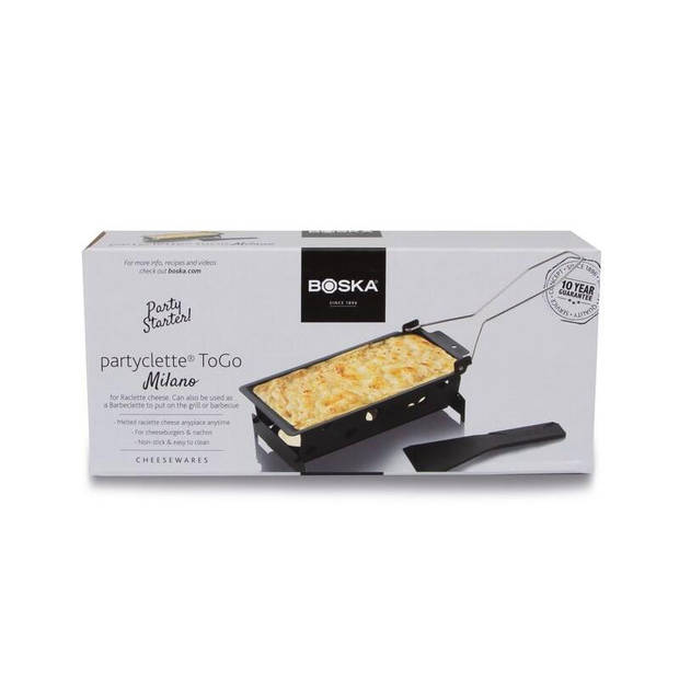 Boska Partyclette® ToGo Milano - Raclette set - Zwart