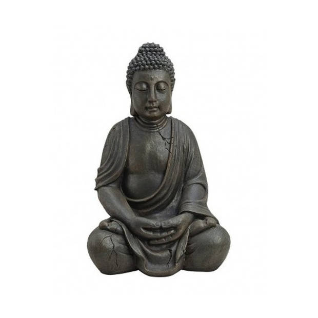 Boeddha beeld bruin 50 cm - Beeldjes