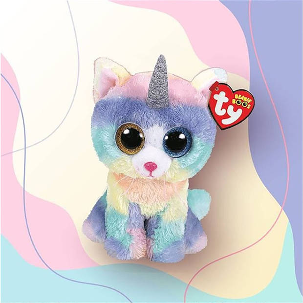 Ty Beanie Boo knuffel Heather - 15 cm