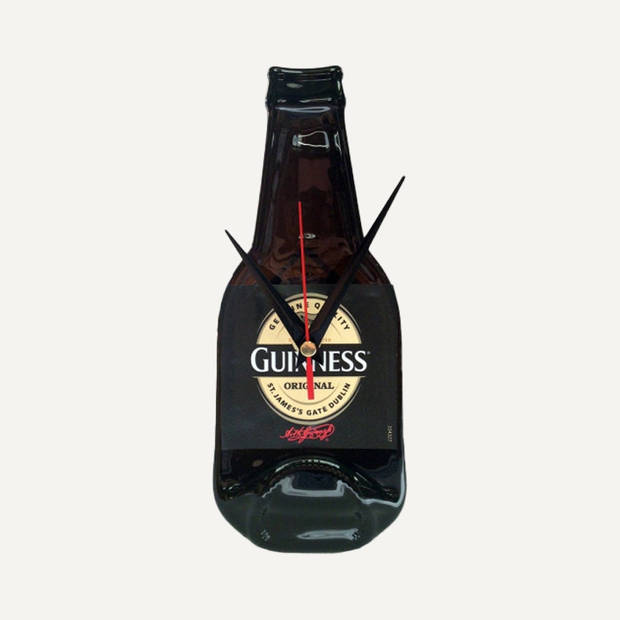 Originele Guinness bierfles klok - Wandklokken