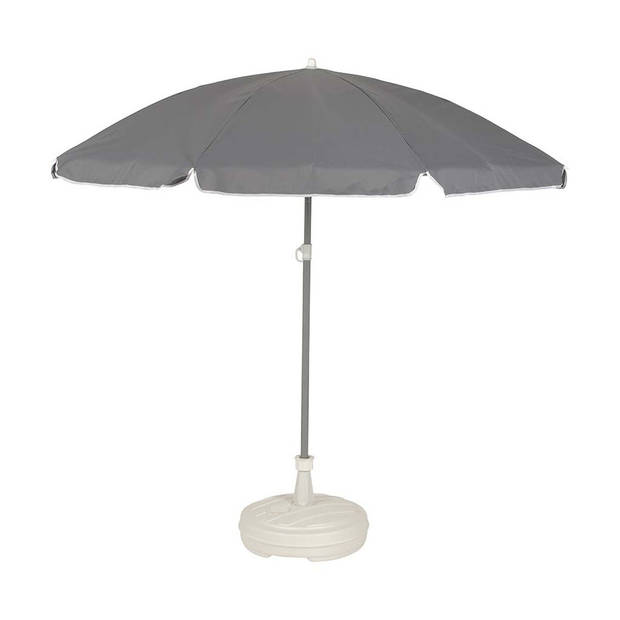 Ronde parasolvoet wit 42 cm 13 liter - Parasolvoeten