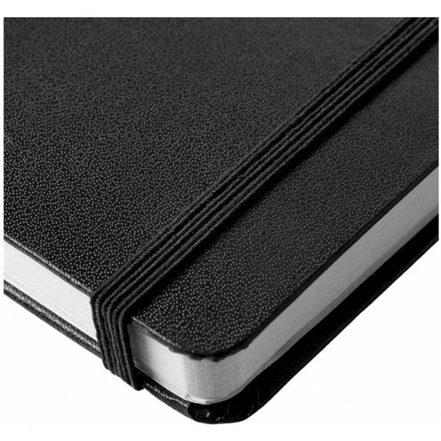 Luxe schrift A5 formaat met zwarte harde kaft - Notitieboek
