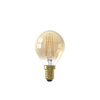 Calex Led Kogellamp Dimbaar - 3,5w - E14 - Goud