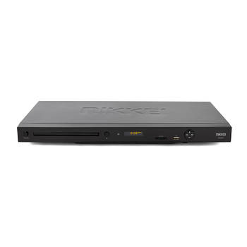 Nikkei ND220H DVD speler met Full HD upscaling, HDMI, USB-poort en Kaartlezer (43 cm)