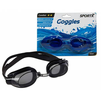 Zwarte anti-chloor duikbril voor volwassenen - Zwembrillen