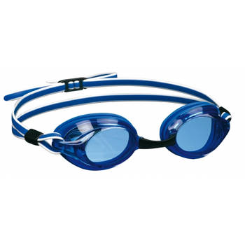 Wedstrijd zwembril voor volwassenen blauw - Zwembrillen