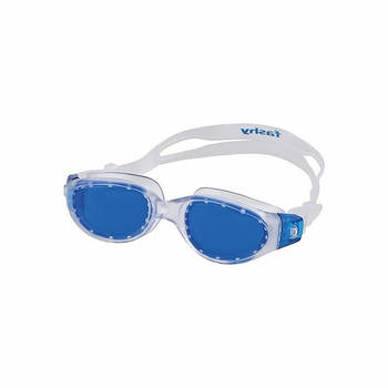 Wedstrijd zwembrillen met blauwe lenzen voor volwassenen - Zwembrillen