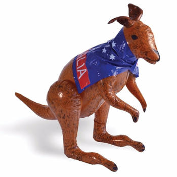 Opblaasbare Australia kangoeroe 70 cm - Opblaasfiguren