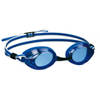 Wedstrijd zwembril voor volwassenen blauw - Zwembrillen