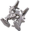 Huzzle breinbreker Cast Elk 11,8 cm staal zilver