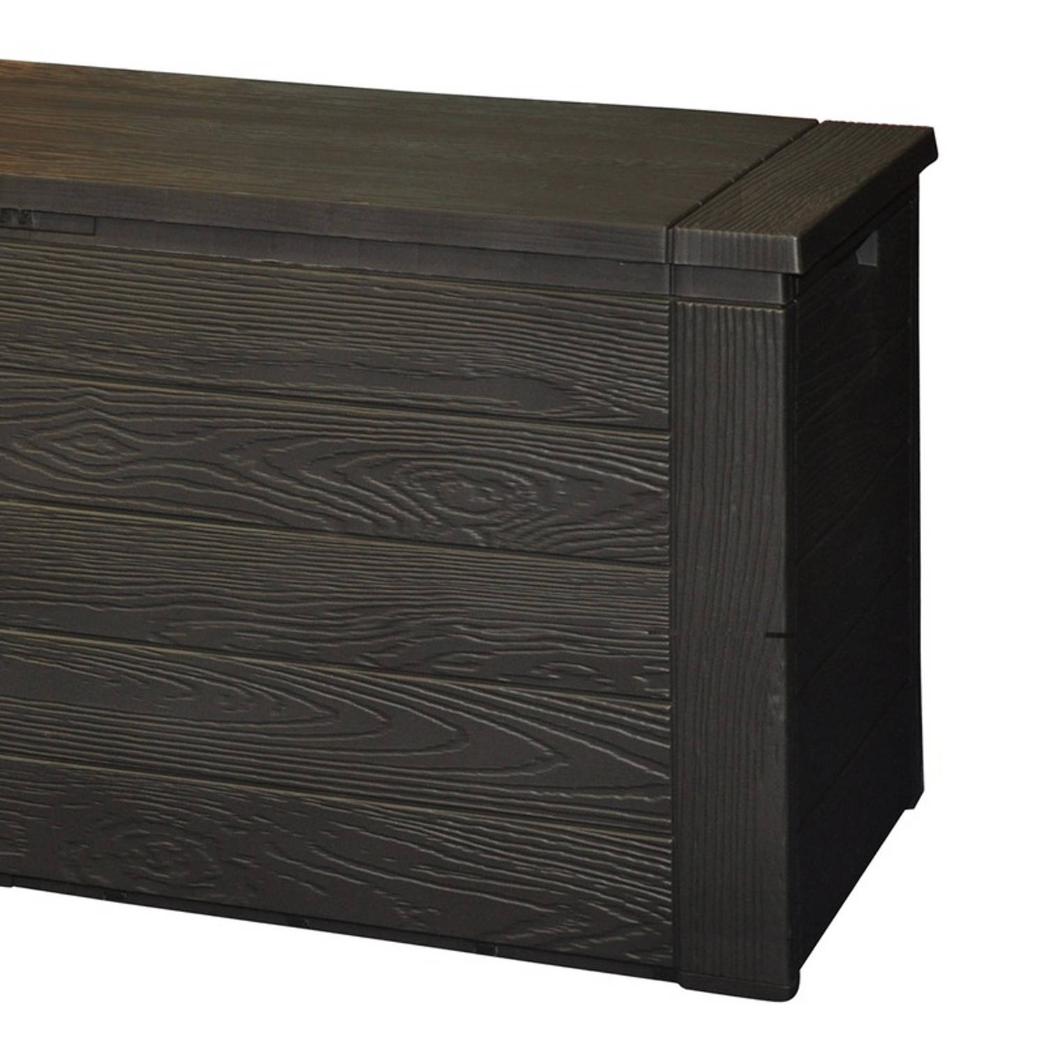 Giotto Dibondon Monet Absoluut Tuin kussen opslag opbergbox hout patroon 120 cm - Kussenboxen | Blokker