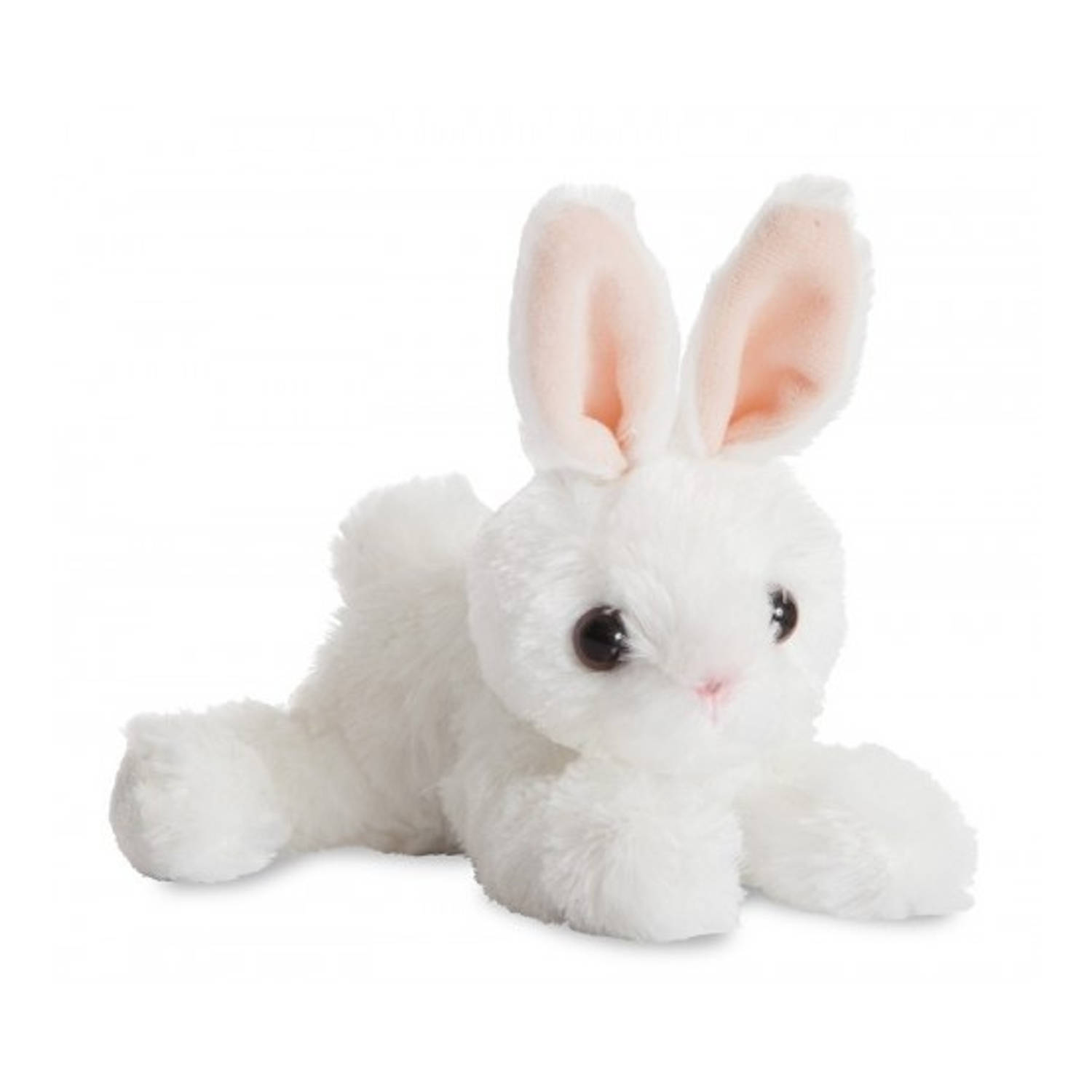 Aurora Mini Flopsie konijn wit 20,5 cm