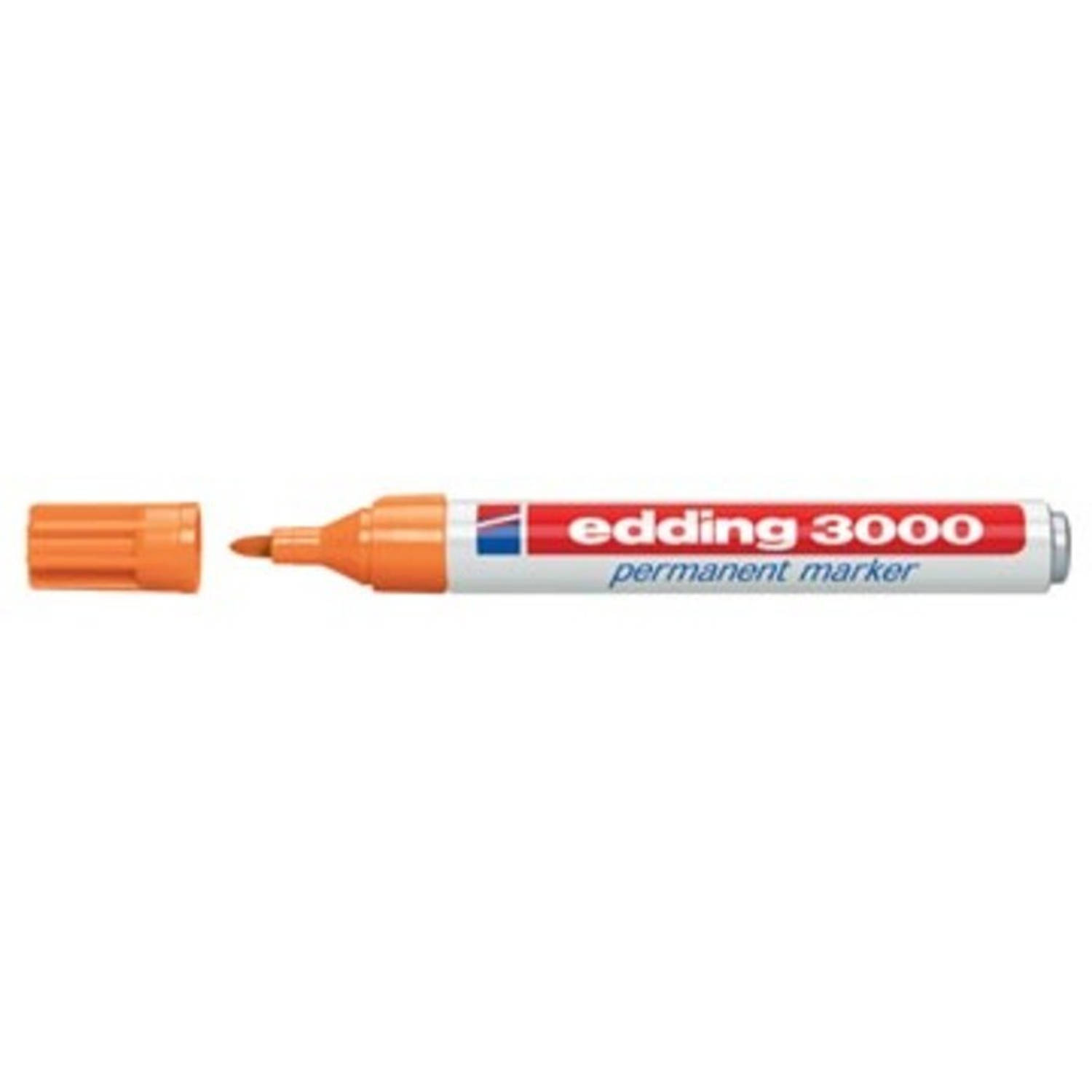 Viltstift Edding 3000 rond oranje 1.5-3mm