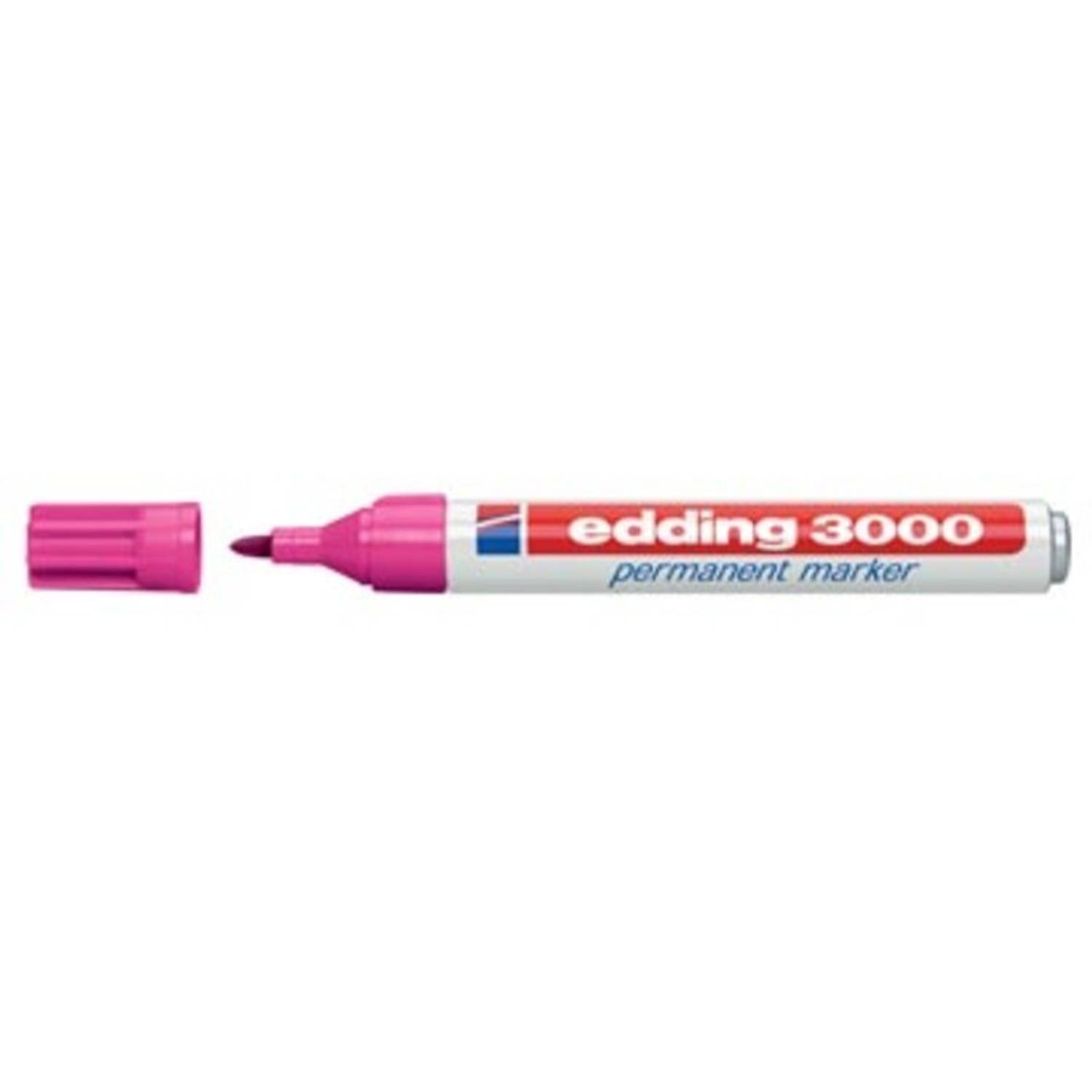 Viltstift Edding 3000 rond roze 1.5-3mm