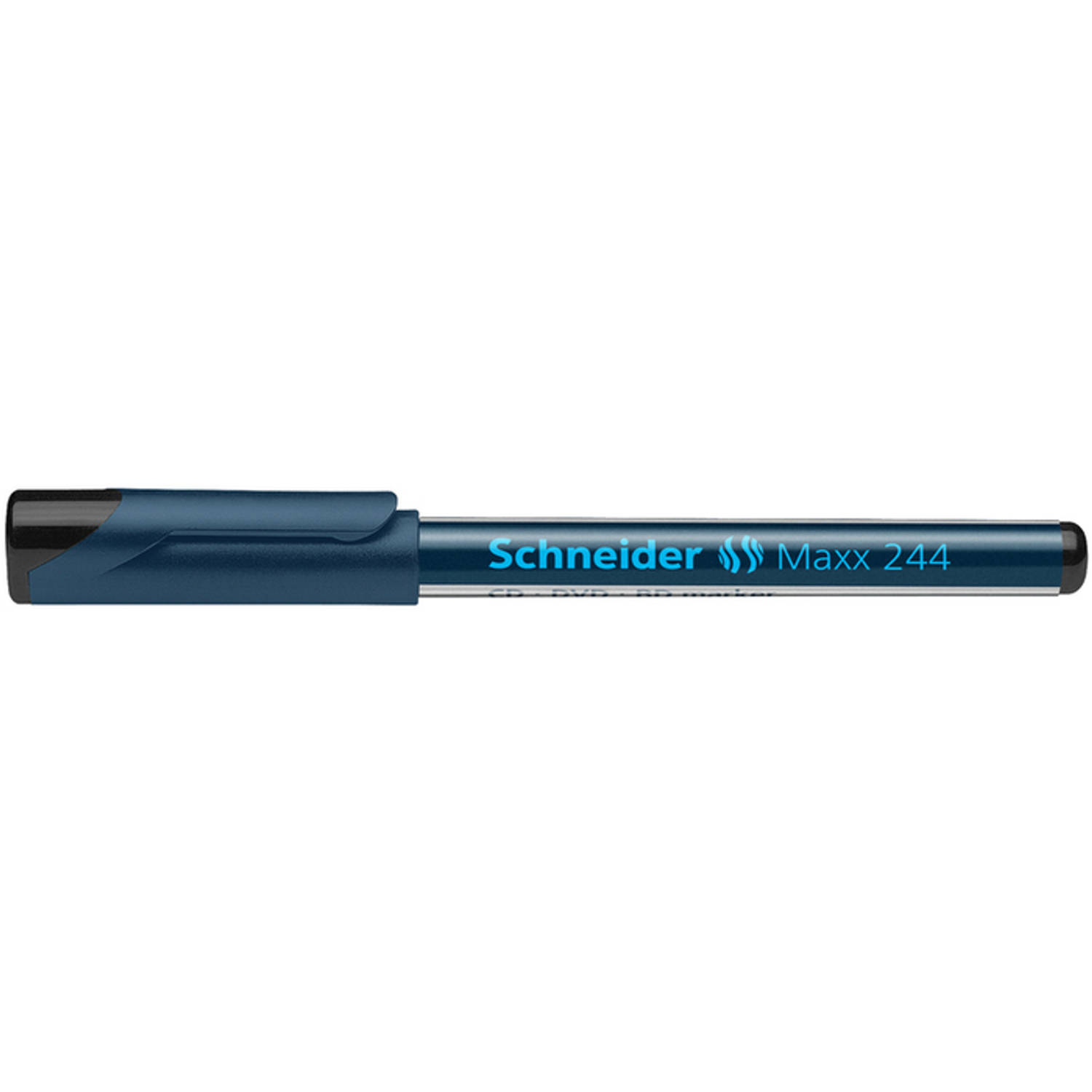 Schneider CD/DVD marker - Maxx 244 - 0,7mm - zwart - S-124401