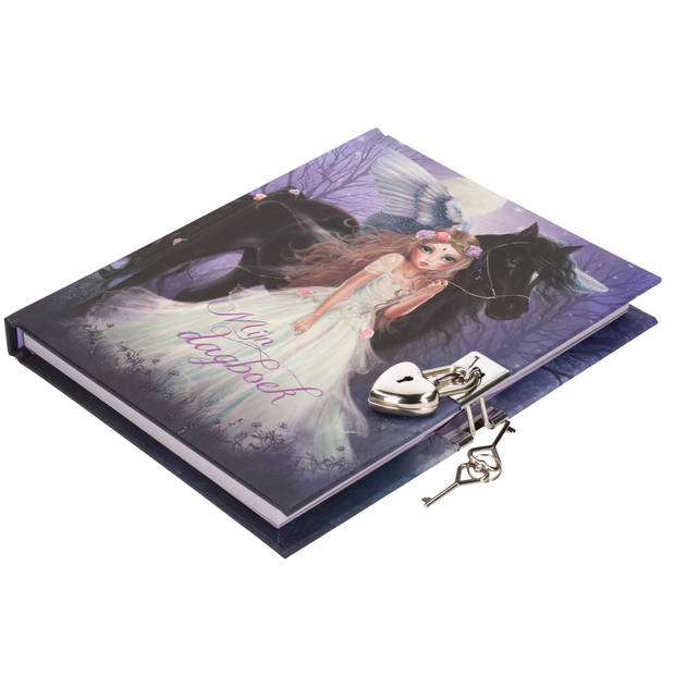 TopModel fantasy geheimenboek met slotje type 1 - Dagboeken