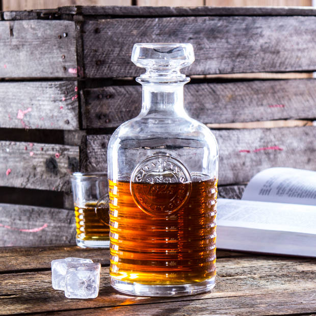 Bormioli Rocco Whiskey Karaf Officina 1825 Transparant 1 liter