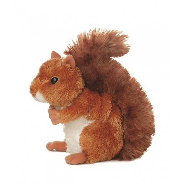 Aurora Knuffel Mini Flopsie Nutsie eekhoorn 20,5 cm bruin