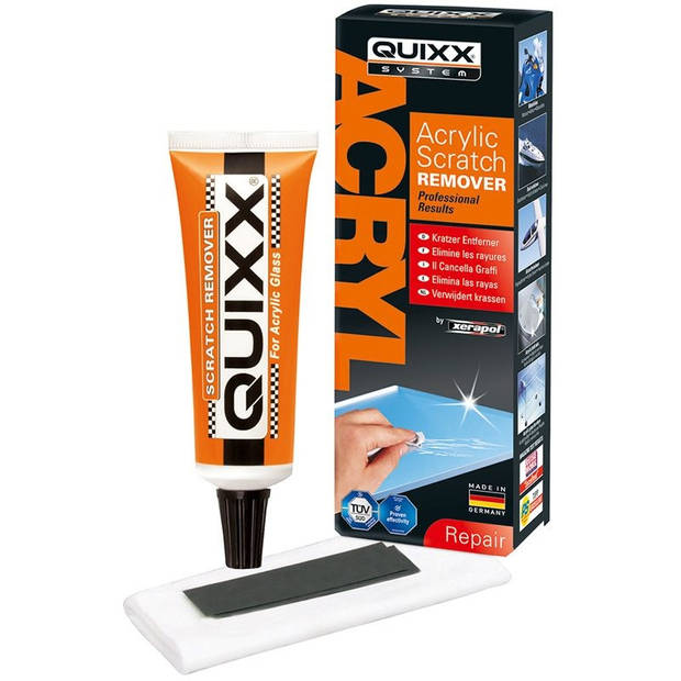 Quixx krasverwijderaar Acrylic voor acrylglas 50 gr. 4-delig