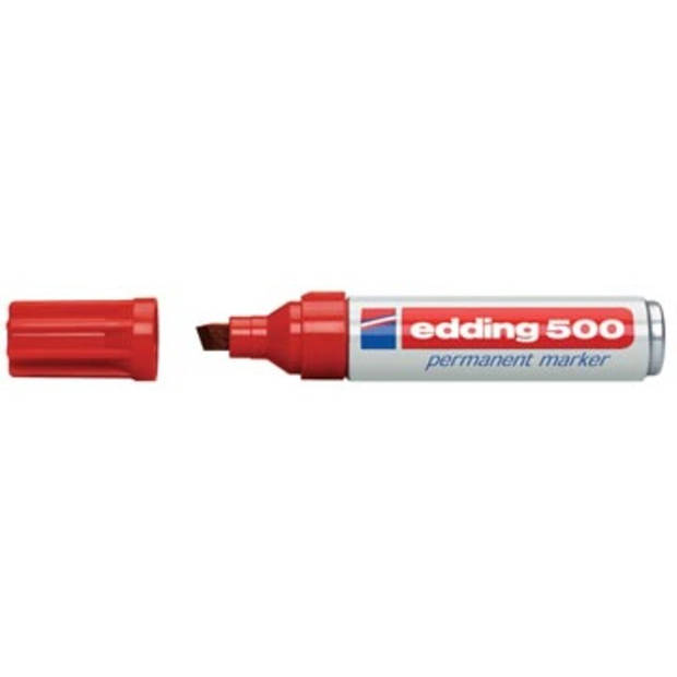 Edding permanente marker e-500 rood