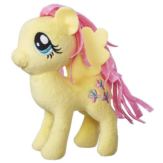 Hasbro Knuffel My Little Pony Fluttershy 13 cm geel/roze