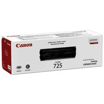 Canon Tonercartridge zwart 725 - 1600 pagina's - 3484B002