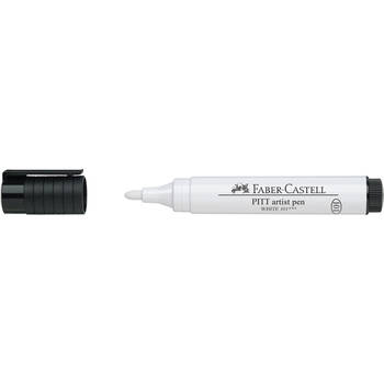 tekenstift Faber-Castell Pitt Artist Pen Big Brush 101 wit