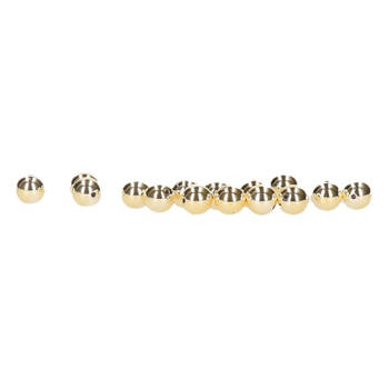 15x gouden bling bling kralen 8 mm - Hobbykralen