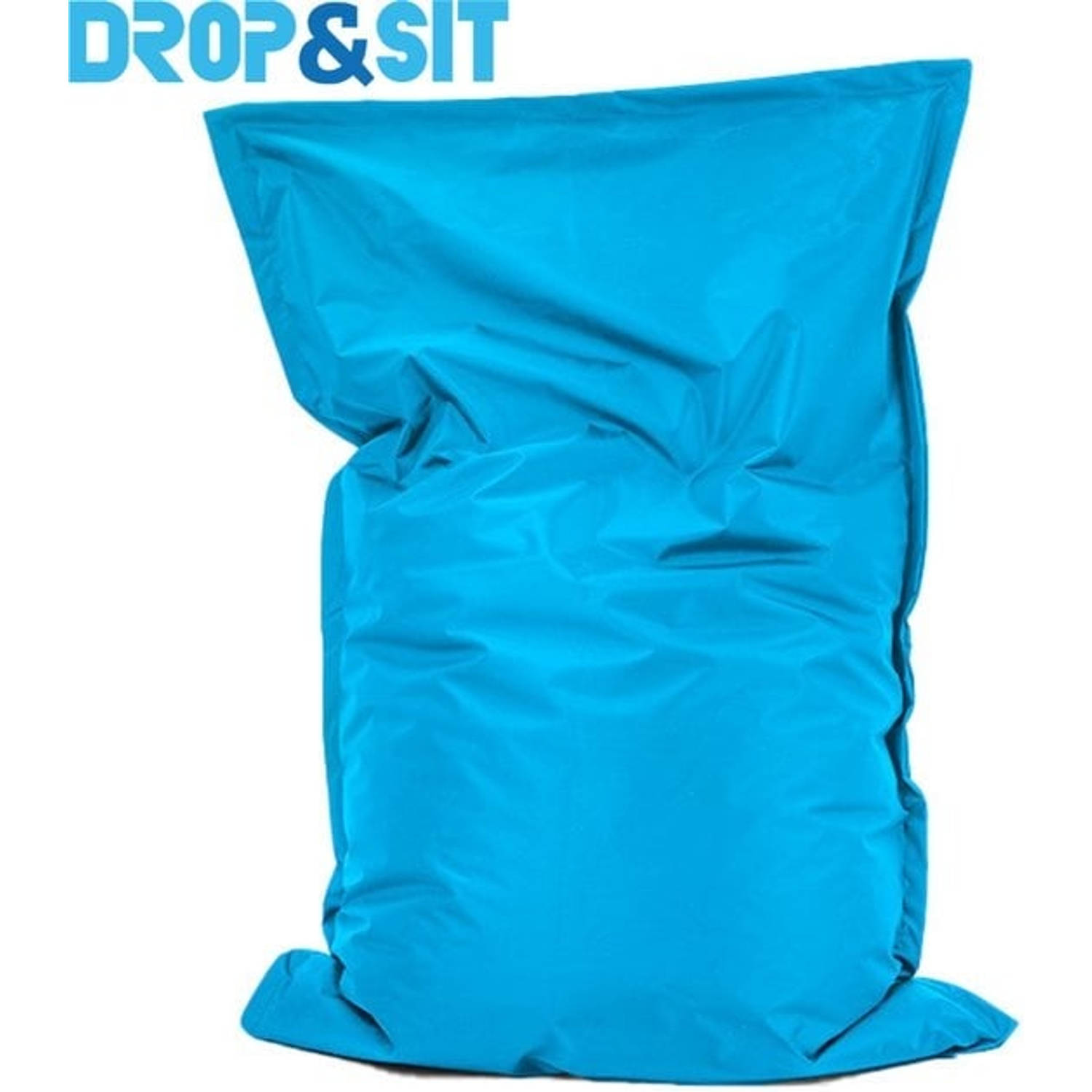 Drop & Sit Zitzak 150 x 100 cm Turquoise