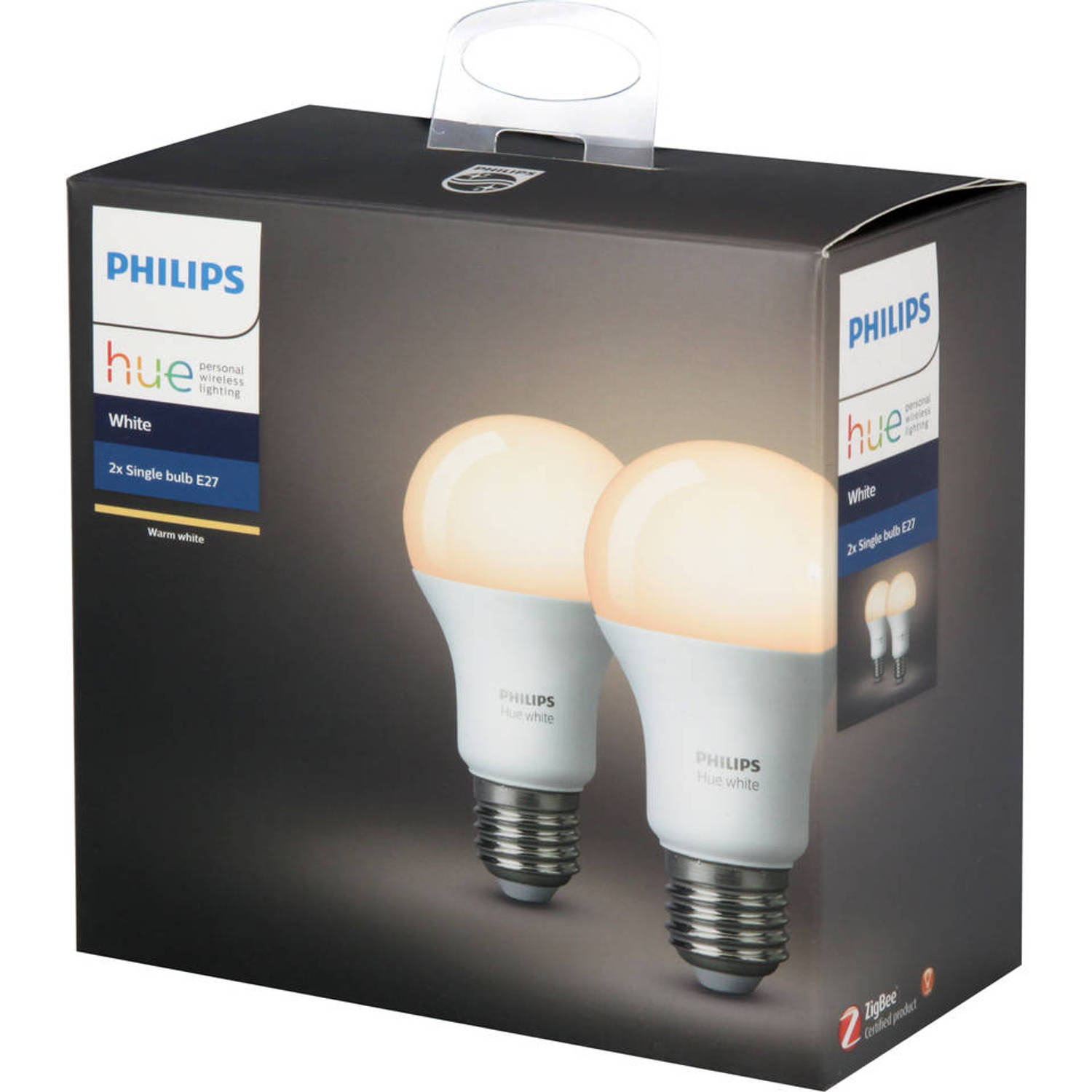 Philips Hue White losse lamp E27 Duopak Blokker